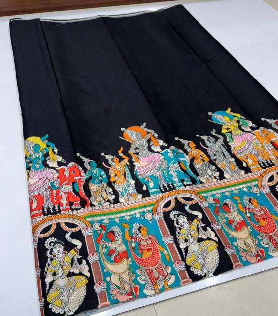 Svara kalamkari  Bhavnagar textile market
