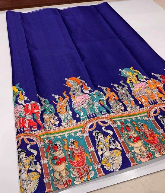 Svara kalamkari  Bhavnagar textile market