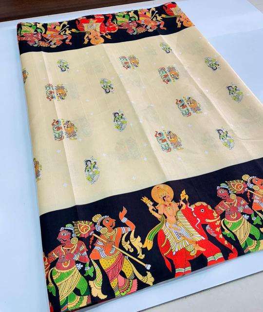Svara kalamkari  Bhavnagar textile market