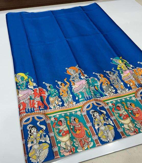 Svara kalamkari  Bhavnagar textile market