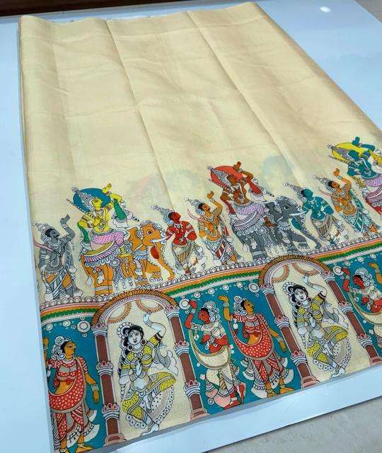 Svara kalamkari  Bhavnagar textile market