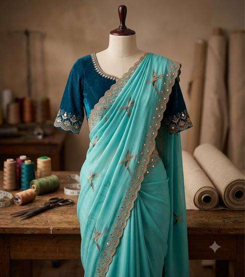 Svara vt~mor pankh Saree manufacturers in Porbandar