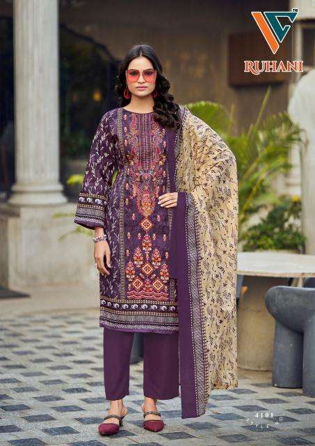 Vandana ruhani vol-41 Dress material suppliers