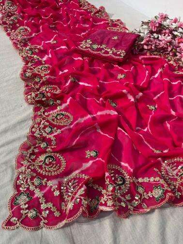 Vinayak lehriya Wholesale saree suppliers in Bharuch