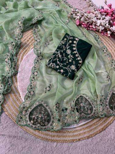 Vinayak twill moss  Rajkot saree Dealers