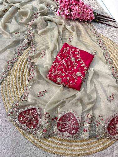 Vinayak twill moss  Rajkot saree Dealers