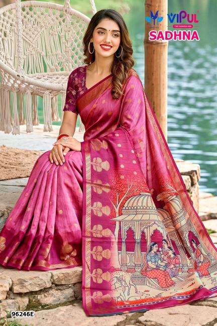 Vipul sadhna vol-4 Wholesale saree shops in Ahmedabad