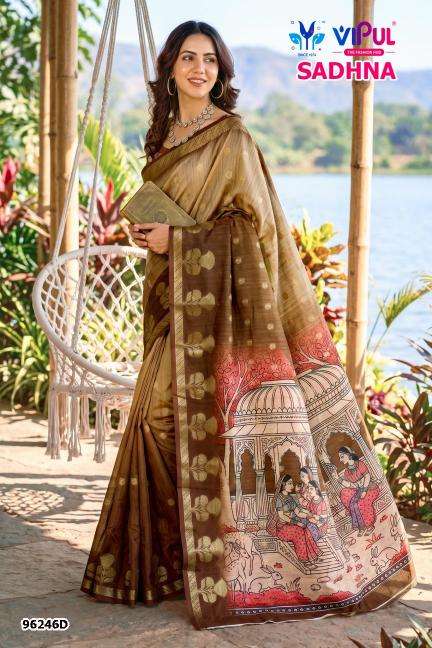 Vipul sadhna vol-4 Wholesale saree shops in Ahmedabad