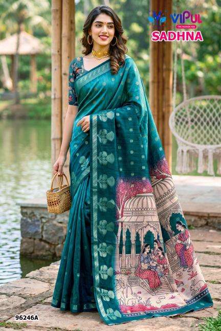 Vipul sadhna vol-4 Wholesale saree shops in Ahmedabad