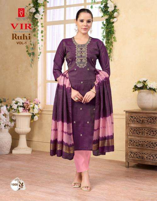  Vir ruhi vol 1 Wholesale kurtis in Navsari