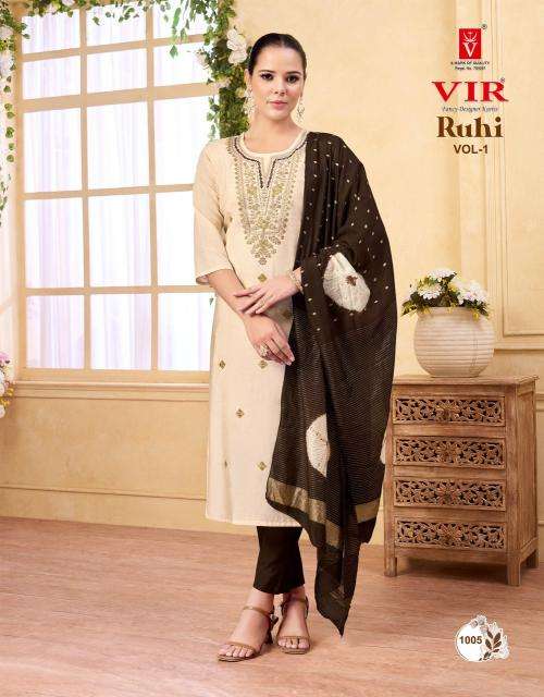  Vir ruhi vol 1 Wholesale kurtis in Navsari