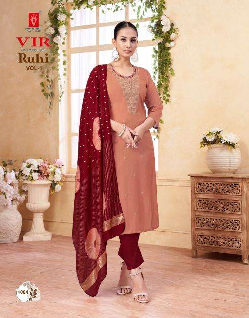  Vir ruhi vol 1 Wholesale kurtis in Navsari