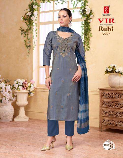  Vir ruhi vol 1 Wholesale kurtis in Navsari