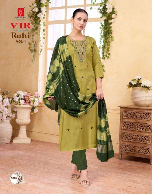  Vir ruhi vol 1 Wholesale kurtis in Navsari