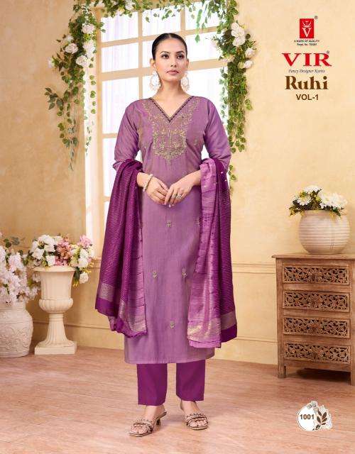  Vir ruhi vol 1 Wholesale kurtis in Navsari