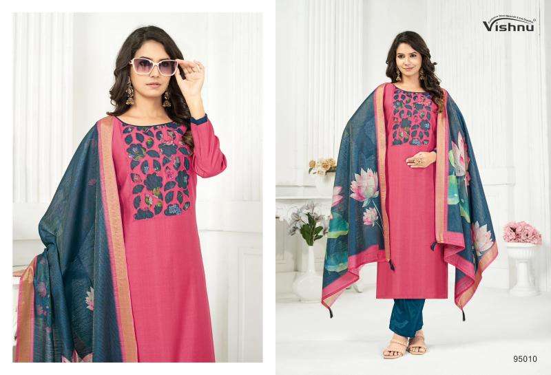 Vishnu kajal Anand dress material supplier