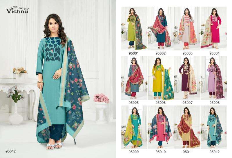 Vishnu kajal Anand dress material supplier