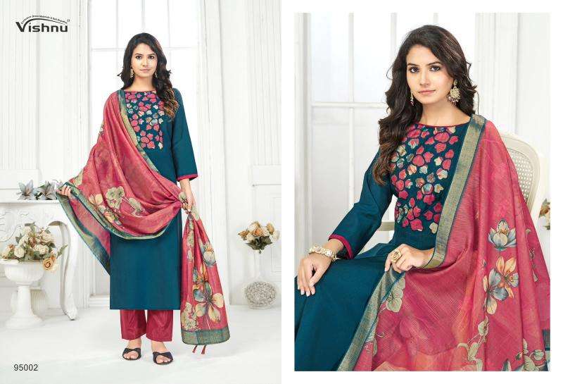 Vishnu kajal Anand dress material supplier