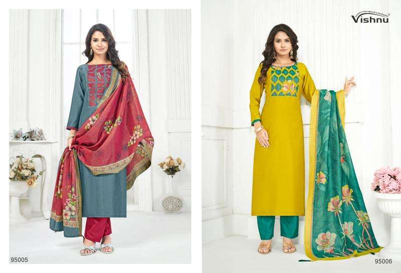 Vishnu kajal Anand dress material supplier