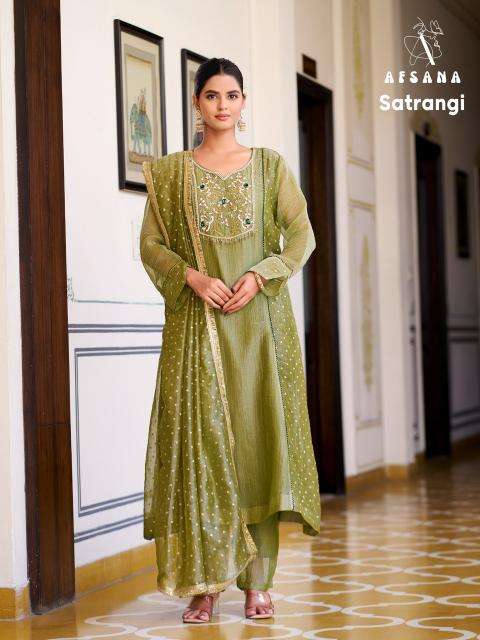 Afsana satrangi best wholesale kurti market in mumbai for ladies