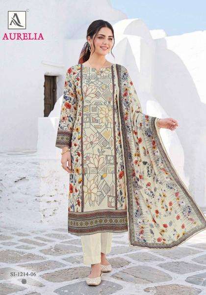 Alok suit auralia ladies dress material wholesale market in surat