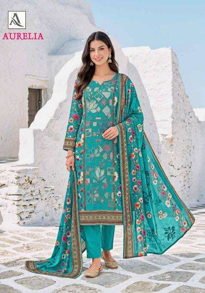Alok suit auralia ladies dress material wholesale market in surat