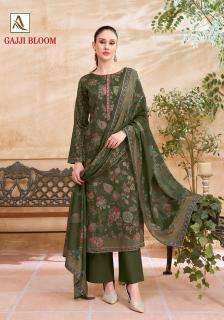 Alok suit gajji bloom wholesale dress materials in mumbai with price