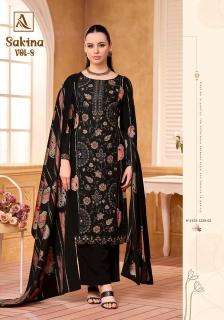 Alok suit sakina 8 cotton dress material wholesale market in ahmedabad