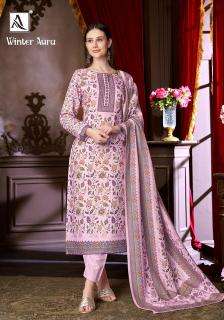 Alok suit winter pure cotton dress material wholesale market in mumbai