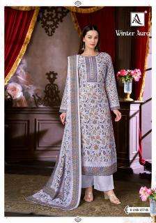 Alok suit winter pure cotton dress material wholesale market in mumbai