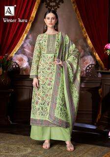 Alok suit winter pure cotton dress material wholesale market in mumbai