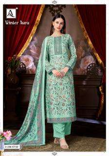 Alok suit winter pure cotton dress material wholesale market in mumbai