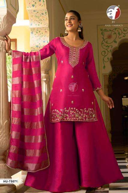 Anju fabrics 75071  wholesale kurti market in ahmedabad with price