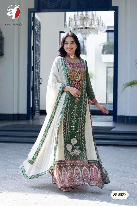 Anju fabrics AR 8570 wholesale kurti market in surat with price