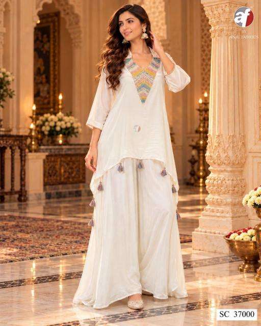 Anju fabrics D.NO 37000 best wholesale kurti market in kolkata