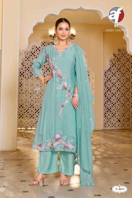 Anju fabrics D NO Y 8471 best wholesale kurti market in mumbai with price
