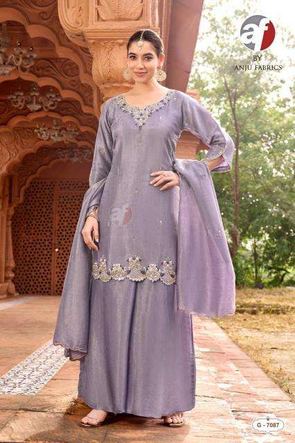 Anju fabrics g 7087 wholesale kurti market in surat with price