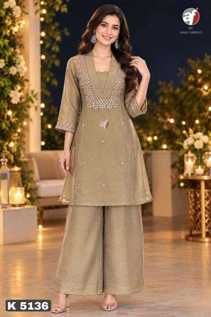 Anju fabrics K 5134 ahmedabad kurti wholesale market online