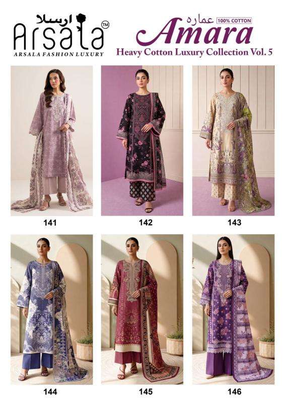 Arsala amara vol 5  wholesale market dress material