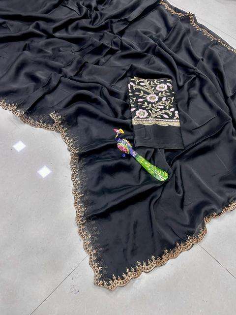 Astitva chiffon wholesale saree market in mumbai with price list