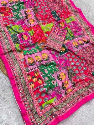 Astitva chinnon wholesale saree market in ahmedabad