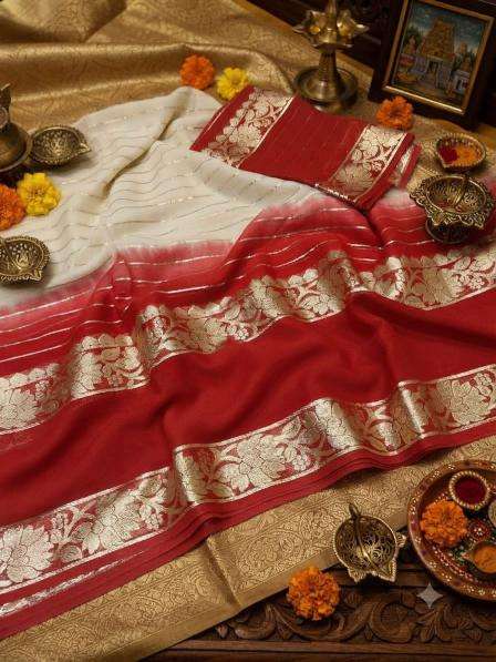 Astitva DN -VDF2D cheapest wholesale saree market in kolkata