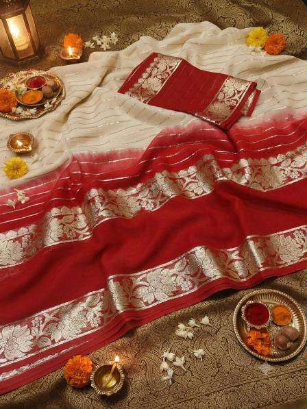 Astitva DN -VDF2D cheapest wholesale saree market in kolkata