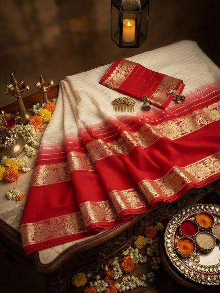 Astitva DN -VDF2D cheapest wholesale saree market in kolkata