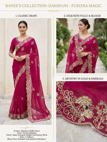 Astitva grorgette online wholesale saree market in mumbai with price list