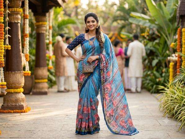 Astitva linen wholesale saree market in ahmedabad with price online shopping