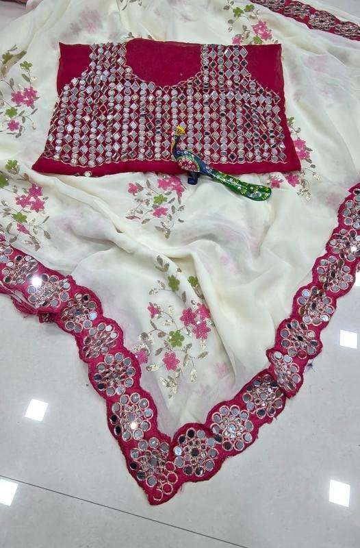 Astitva mirror best wholesale saree market in mumbai with price