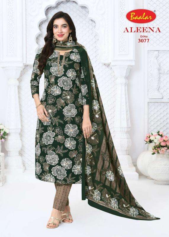 Baalar aleena vol 30 ladies dress material wholesale market in surat