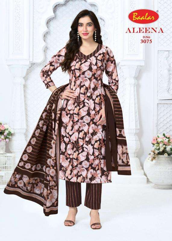Baalar aleena vol 30 ladies dress material wholesale market in surat