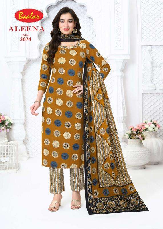 Baalar aleena vol 30 ladies dress material wholesale market in surat
